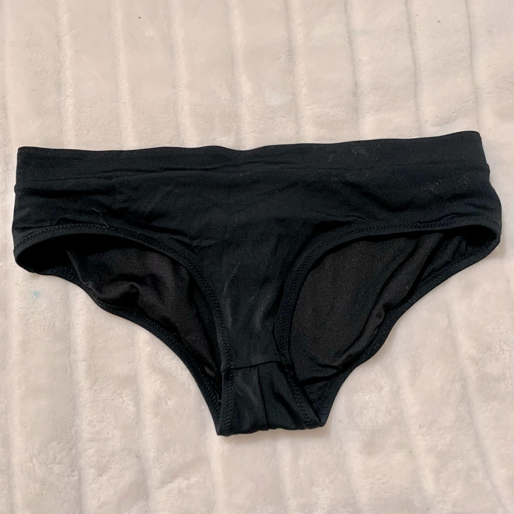 Solid Black Bikini Bottoms
